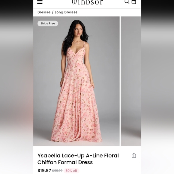 Windsor Dresses & Skirts - ISO Windsor Pink Floral Ysabella Dress